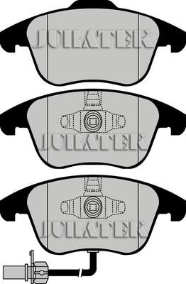 Juratek JCP4045 - Set placute frana,frana disc aaoparts.ro