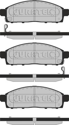 Juratek JCP4023 - Set placute frana,frana disc aaoparts.ro
