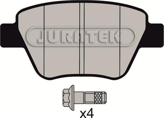Juratek JCP4316 - Set placute frana,frana disc aaoparts.ro
