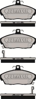 Juratek JCP613 - Set placute frana,frana disc aaoparts.ro