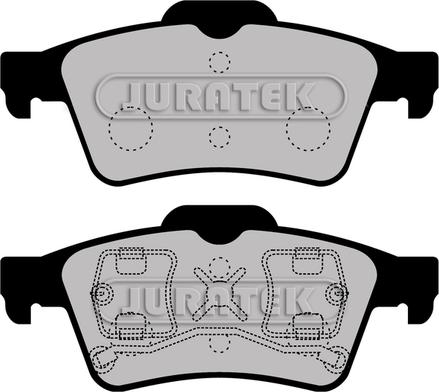 Juratek JCP1540 - Set placute frana,frana disc aaoparts.ro