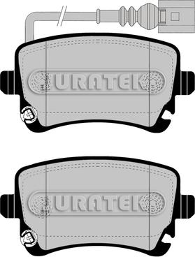 Juratek JCP1644 - Set placute frana,frana disc aaoparts.ro