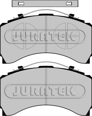 Juratek JCP1005 - Set placute frana,frana disc aaoparts.ro