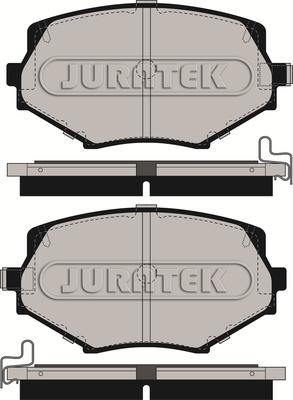 Juratek JCP1011 - Set placute frana,frana disc aaoparts.ro