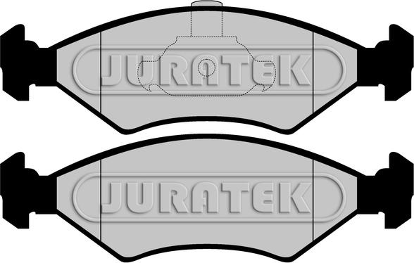 Juratek JCP1081 - Set placute frana,frana disc aaoparts.ro