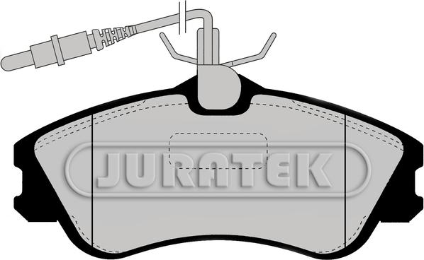 Juratek JCP1112 - Set placute frana,frana disc aaoparts.ro