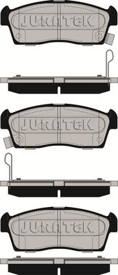 Juratek JCP139 - Set placute frana,frana disc aaoparts.ro