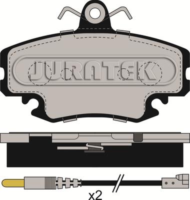 Juratek JCP845 - Set placute frana,frana disc aaoparts.ro