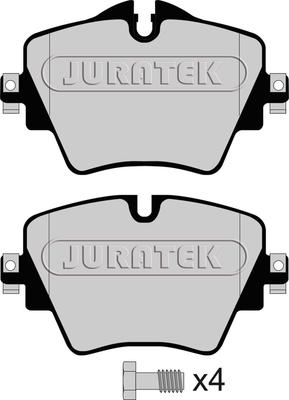 Juratek JCP8052 - Set placute frana,frana disc aaoparts.ro