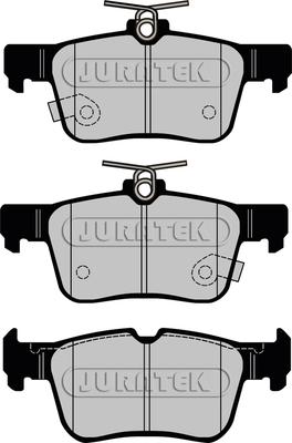 Juratek JCP8155 - Set placute frana,frana disc aaoparts.ro