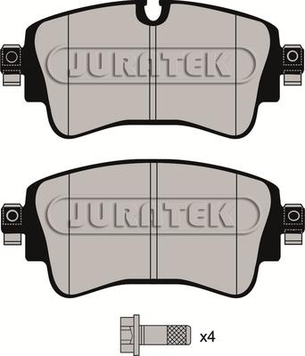 Juratek JCP8164 - Set placute frana,frana disc aaoparts.ro