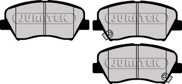 Juratek JCP8113 - Set placute frana,frana disc aaoparts.ro