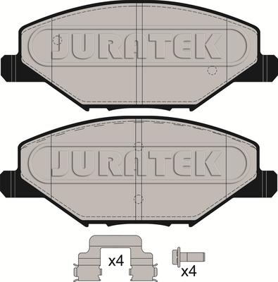 Juratek JCP8249 - Set placute frana,frana disc aaoparts.ro