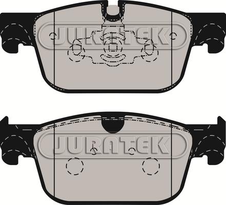 Juratek JCP8243 - Set placute frana,frana disc aaoparts.ro