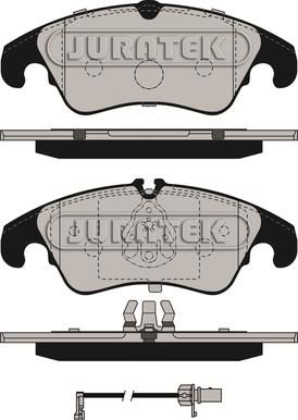 Juratek JCP245 - Set placute frana,frana disc aaoparts.ro