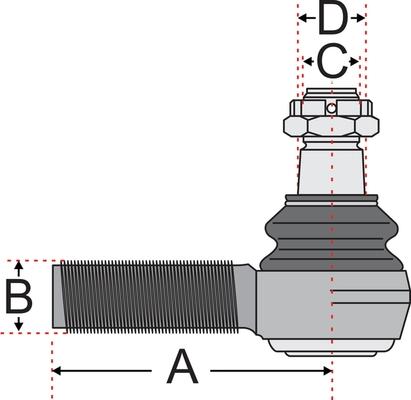 Juratek JSS2714A - Cap de bara aaoparts.ro