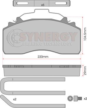FTE 9503300 - Set placute frana,frana disc aaoparts.ro