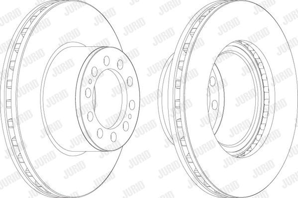 Jurid 569160J - Disc frana aaoparts.ro