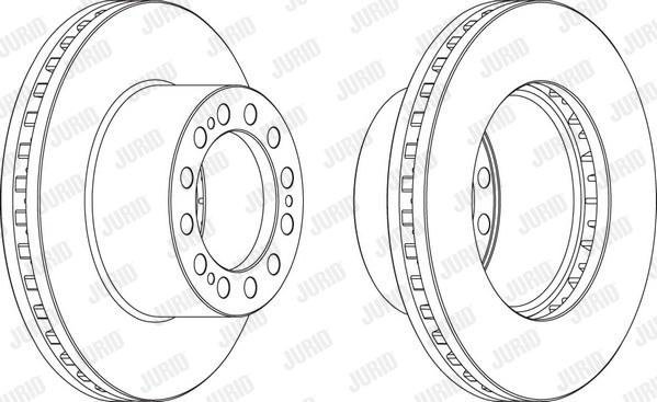 Jurid 569109J - Disc frana aaoparts.ro