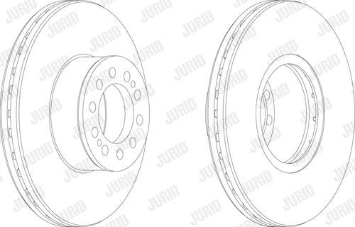 Jurid 569134J - Disc frana aaoparts.ro