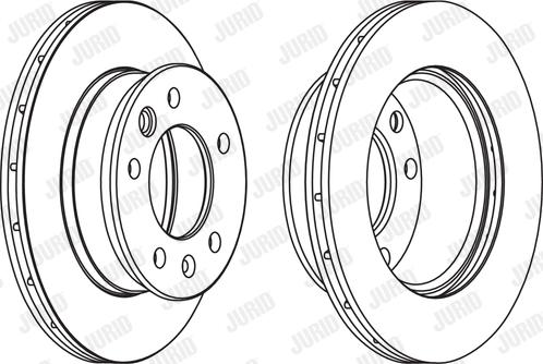 Jurid 569122J - Disc frana aaoparts.ro