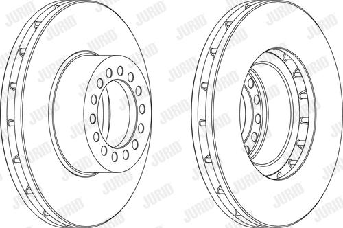 Jurid 569265J - Disc frana aaoparts.ro