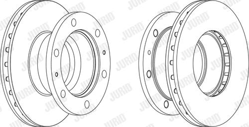 Jurid 569268J - Disc frana aaoparts.ro