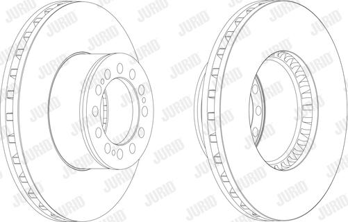 Jurid 569263J - Disc frana aaoparts.ro
