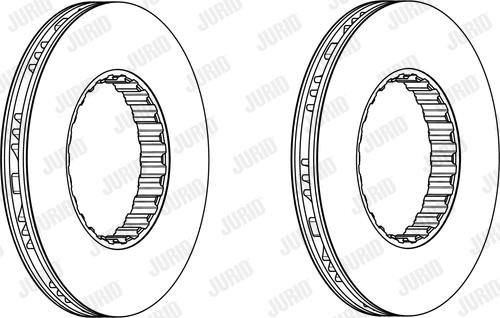 Jurid 569214J - Disc frana aaoparts.ro