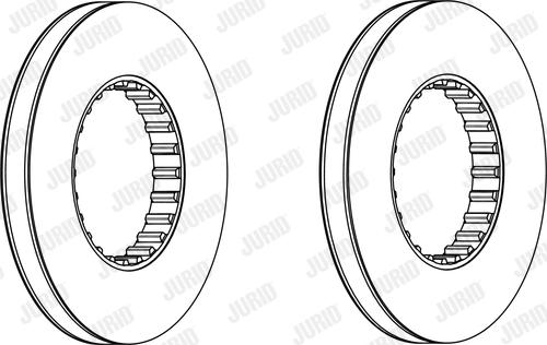 Jurid 569213J - Disc frana aaoparts.ro