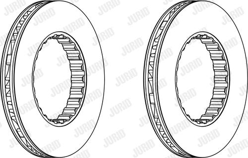 Jurid 569212J - Disc frana aaoparts.ro