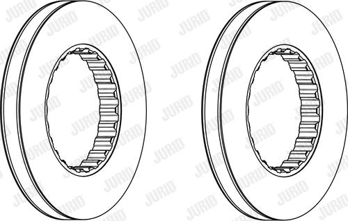 Jurid 569217J - Disc frana aaoparts.ro