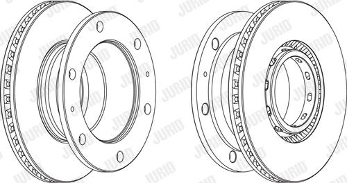 Jurid 569270J - Disc frana aaoparts.ro