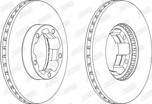 Jurid 569273J - Disc frana aaoparts.ro