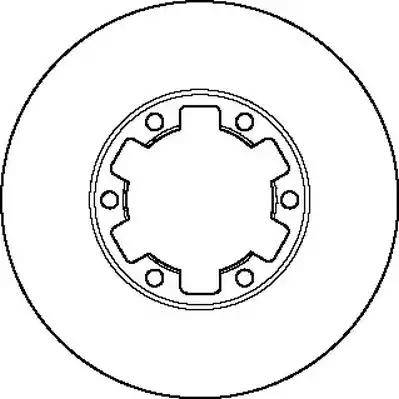 Jurid 561998J - Disc frana aaoparts.ro