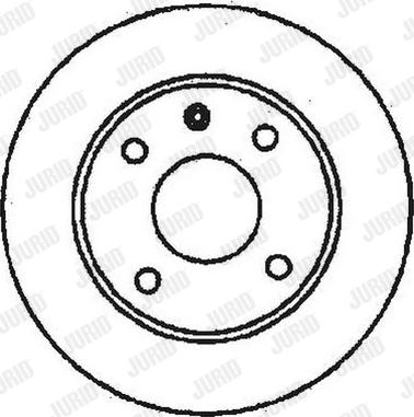 Jurid 561448JC - Disc frana aaoparts.ro