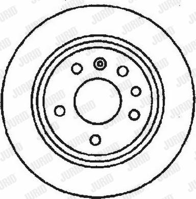 Jurid 561408J - Disc frana aaoparts.ro
