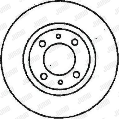Jurid 561150J - Disc frana aaoparts.ro
