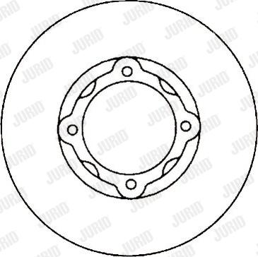 Delphi BG3411 - Disc frana aaoparts.ro