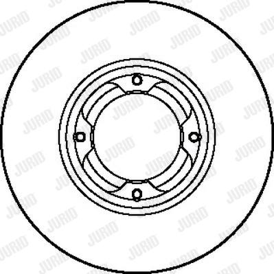 Jurid 561367J - Disc frana aaoparts.ro