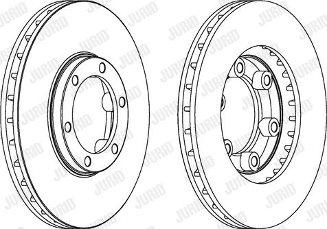 Jurid 563072JC - Disc frana aaoparts.ro