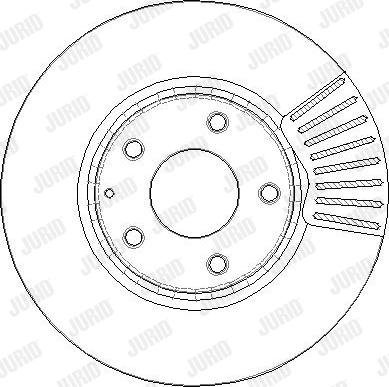 Jurid 563356JC-1 - Disc frana aaoparts.ro