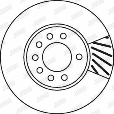 Jurid 562070JC - Disc frana aaoparts.ro