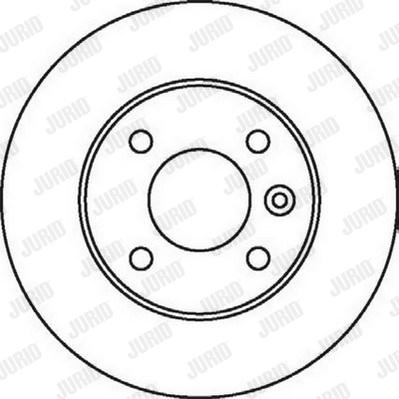 Jurid 562071JC - Disc frana aaoparts.ro