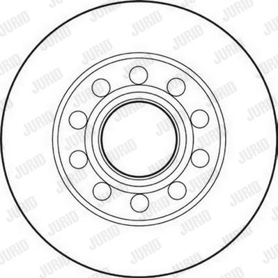 Jurid 562192JC - Disc frana aaoparts.ro