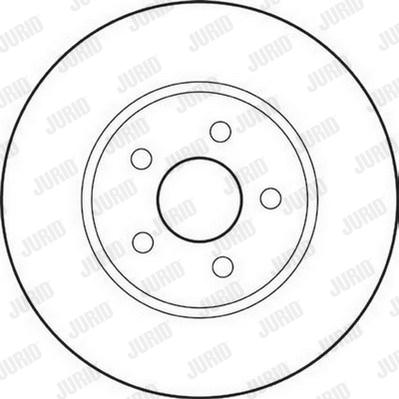 Jurid 562180JC - Disc frana aaoparts.ro