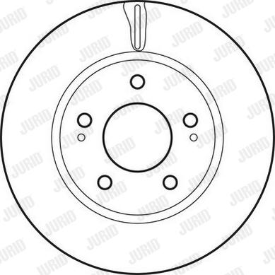Jurid 562820JC - Disc frana aaoparts.ro