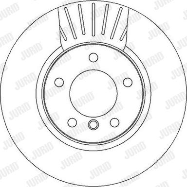 Jurid 562320JC - Disc frana aaoparts.ro