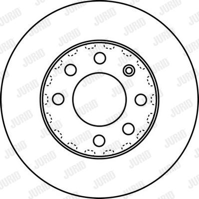 Delphi BG3658 - Disc frana aaoparts.ro