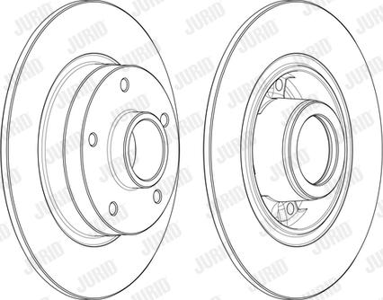 SNR KF155.110U - Disc frana aaoparts.ro